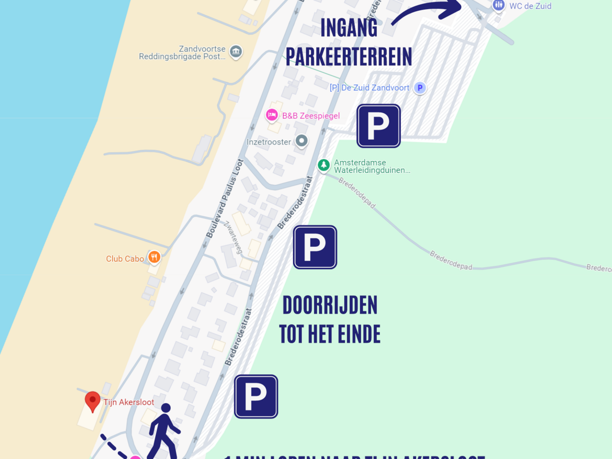 Tijn is uitstekend bereikbaar vanuit de randstad